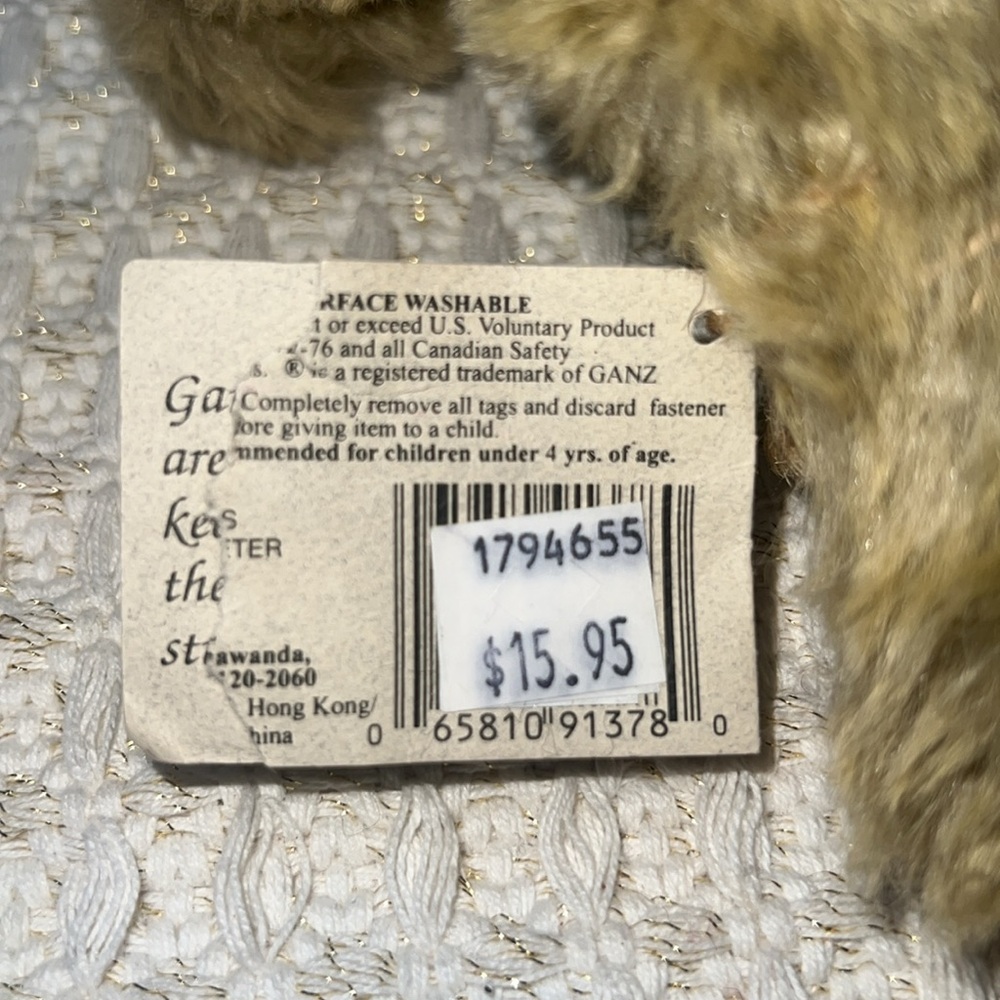 NWT Ganz Cottage Collectibles Li'l Dieter Vintage RARE Collectible HTF - Picture 5 of 6